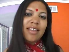 Chubby indian woman Trishna in india suit fucking